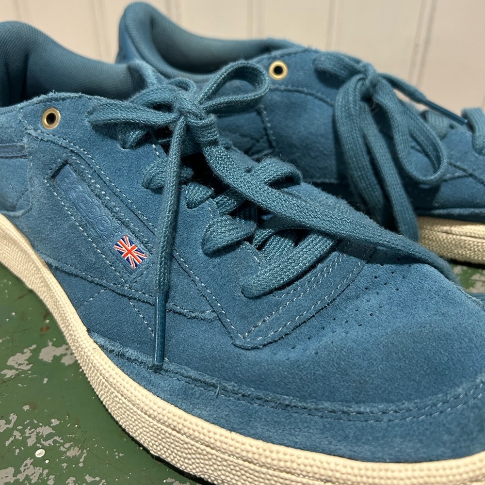 Blue Suede Reebok Classics